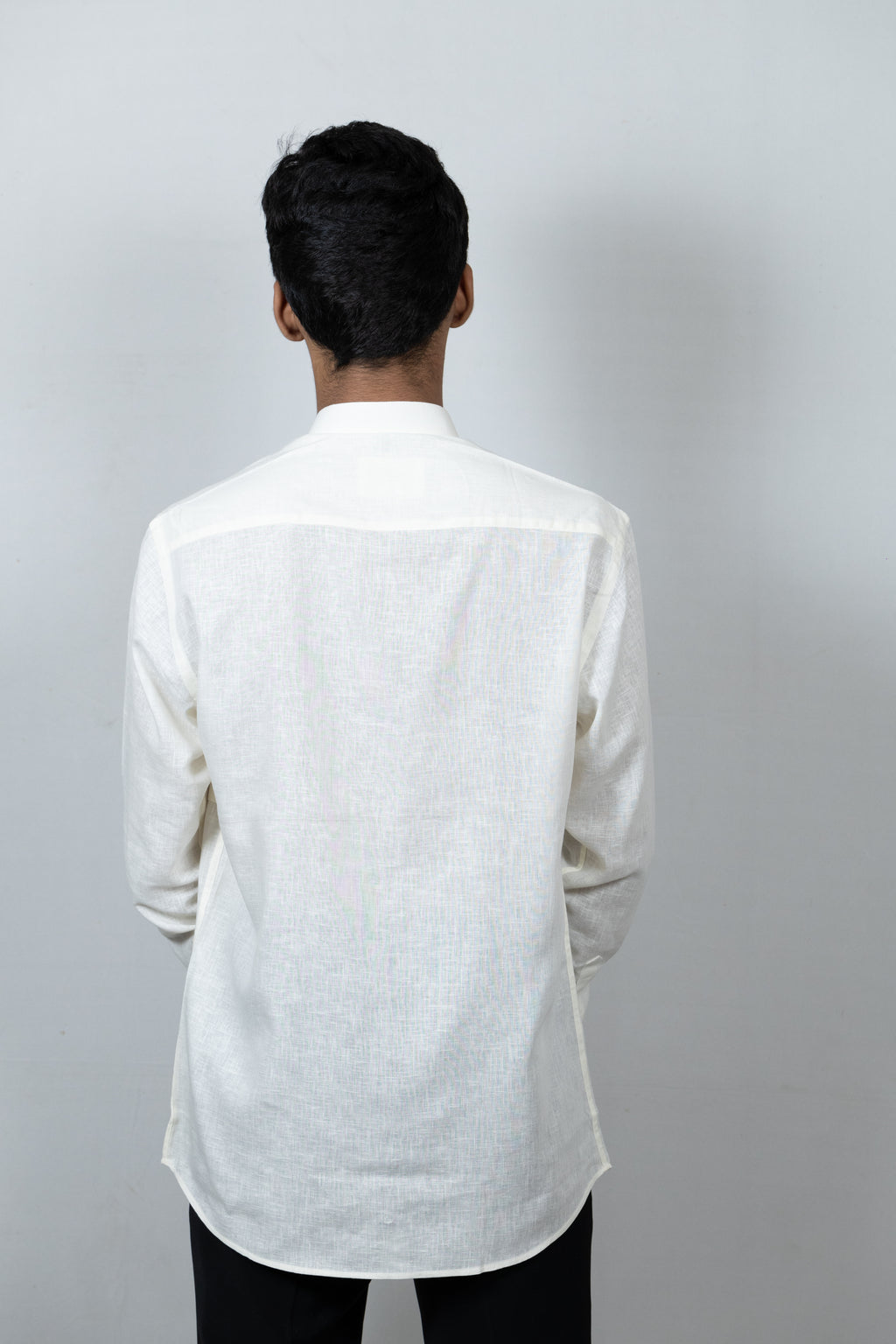 SunPleat Linen Shirt - Light Yellow