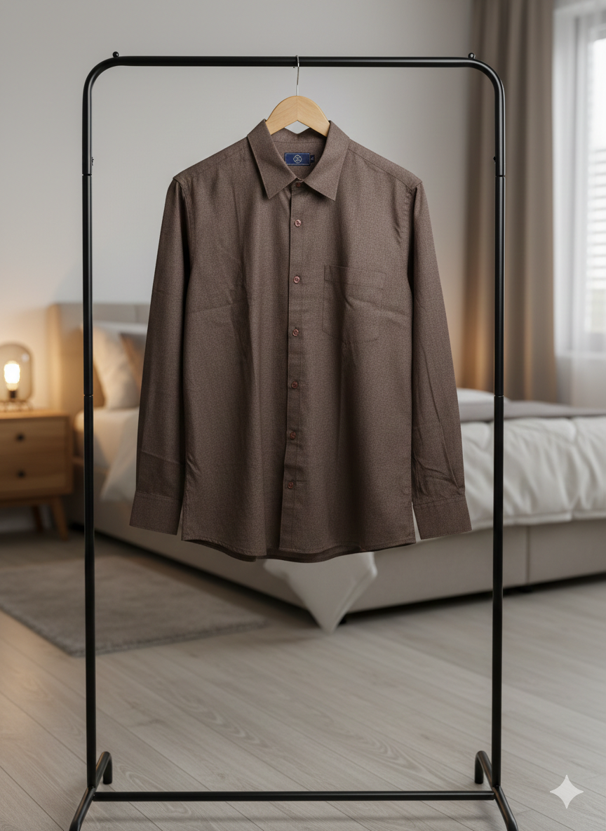 The Espresso Hybrid Button-Down
