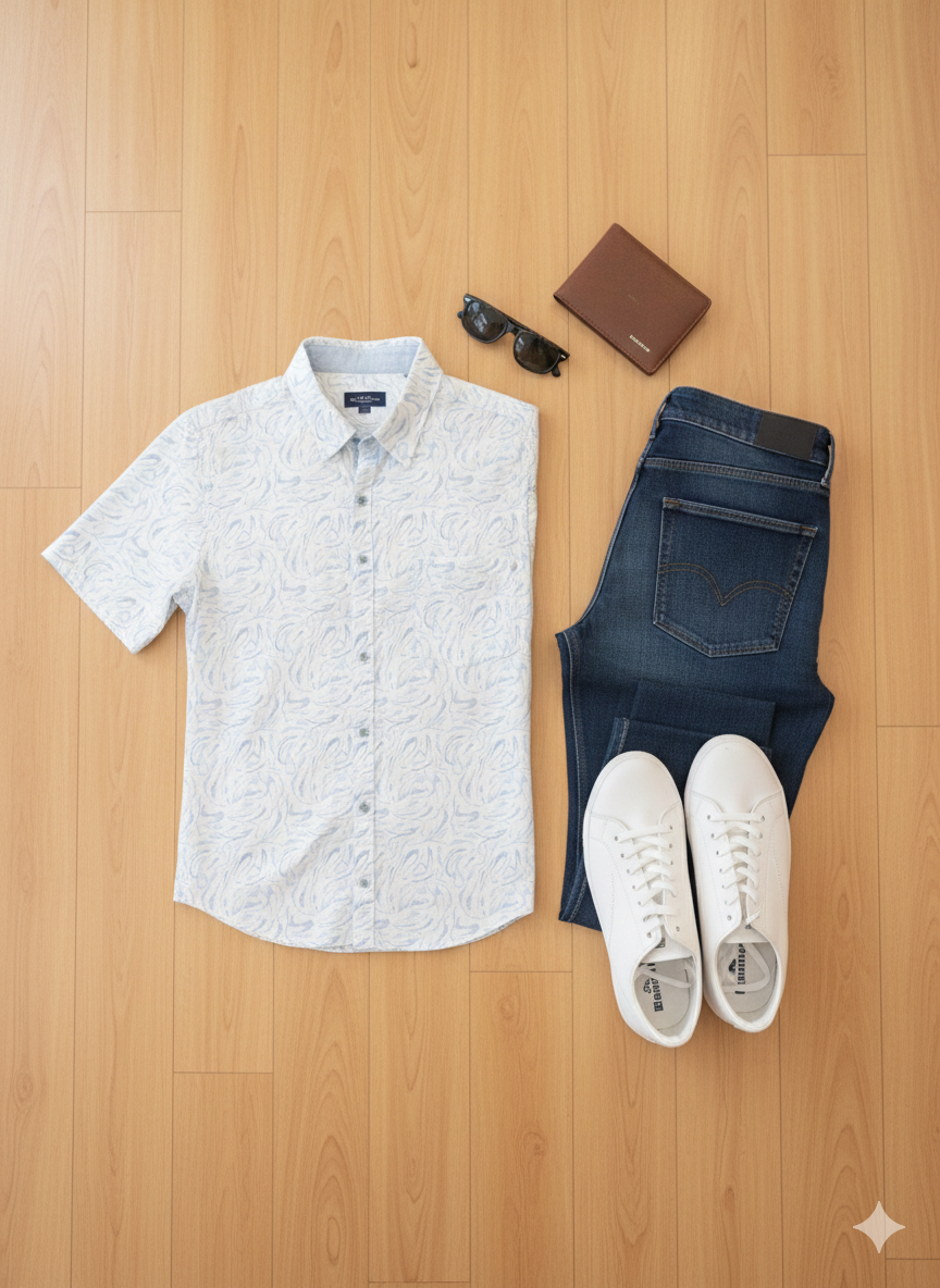 The Meridian Tailored Linen Shirt