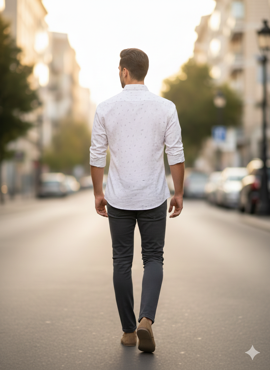 The Slate-Speckled Shirt
