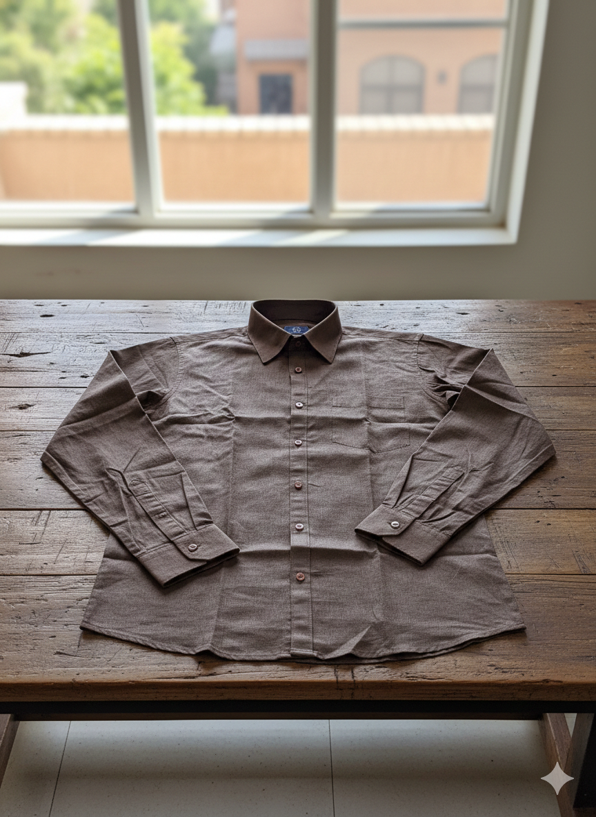 The Espresso Hybrid Button-Down