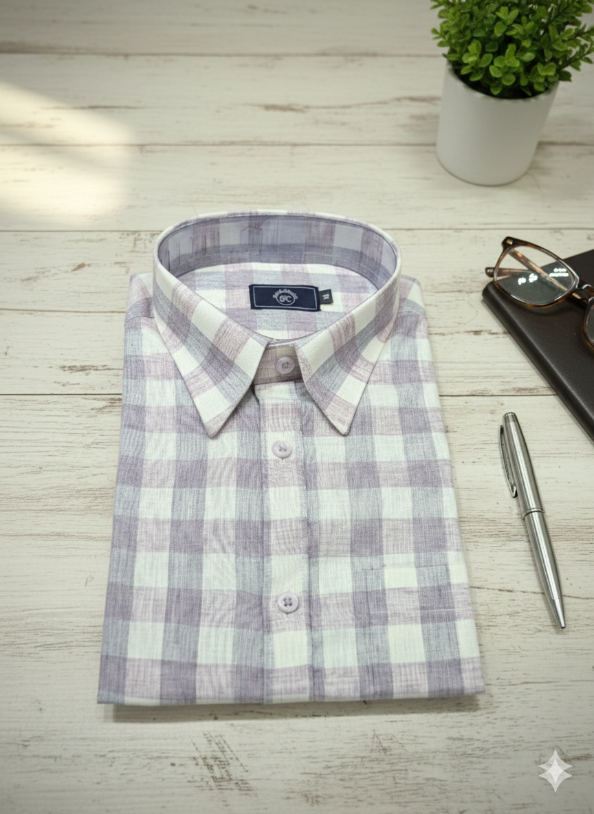 The Highland Lavender Check