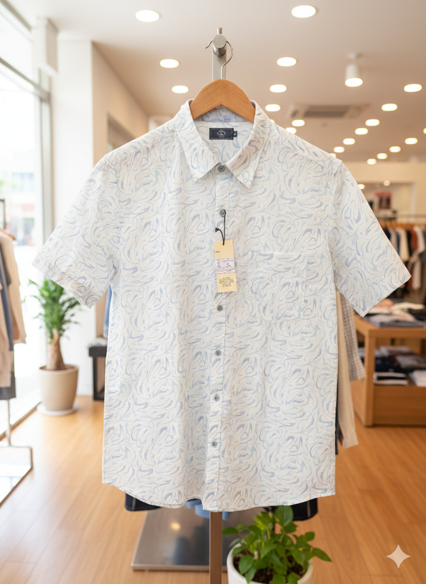 The Meridian Tailored Linen Shirt