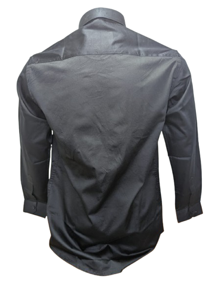 Printed Casual Black Shirt