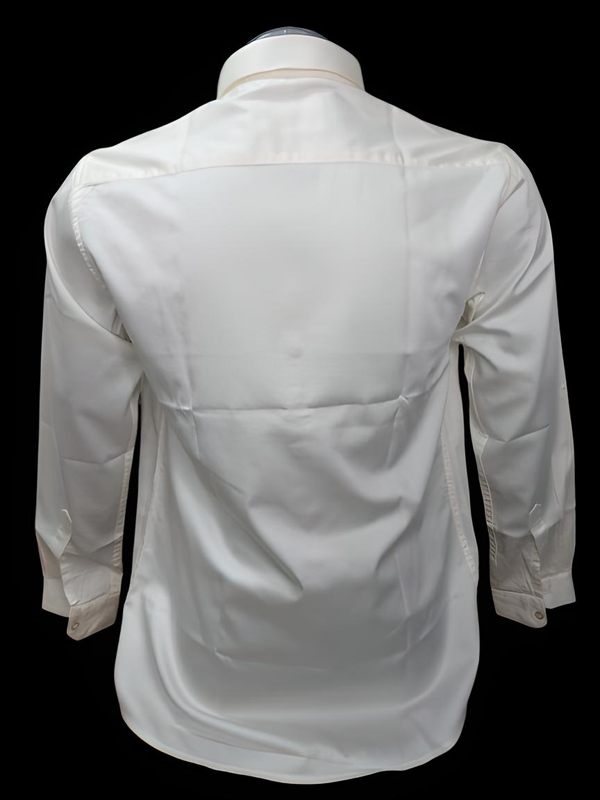 Printed Casual White Shirt