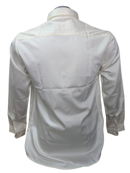 Light Yellow Printed Casual Shirt